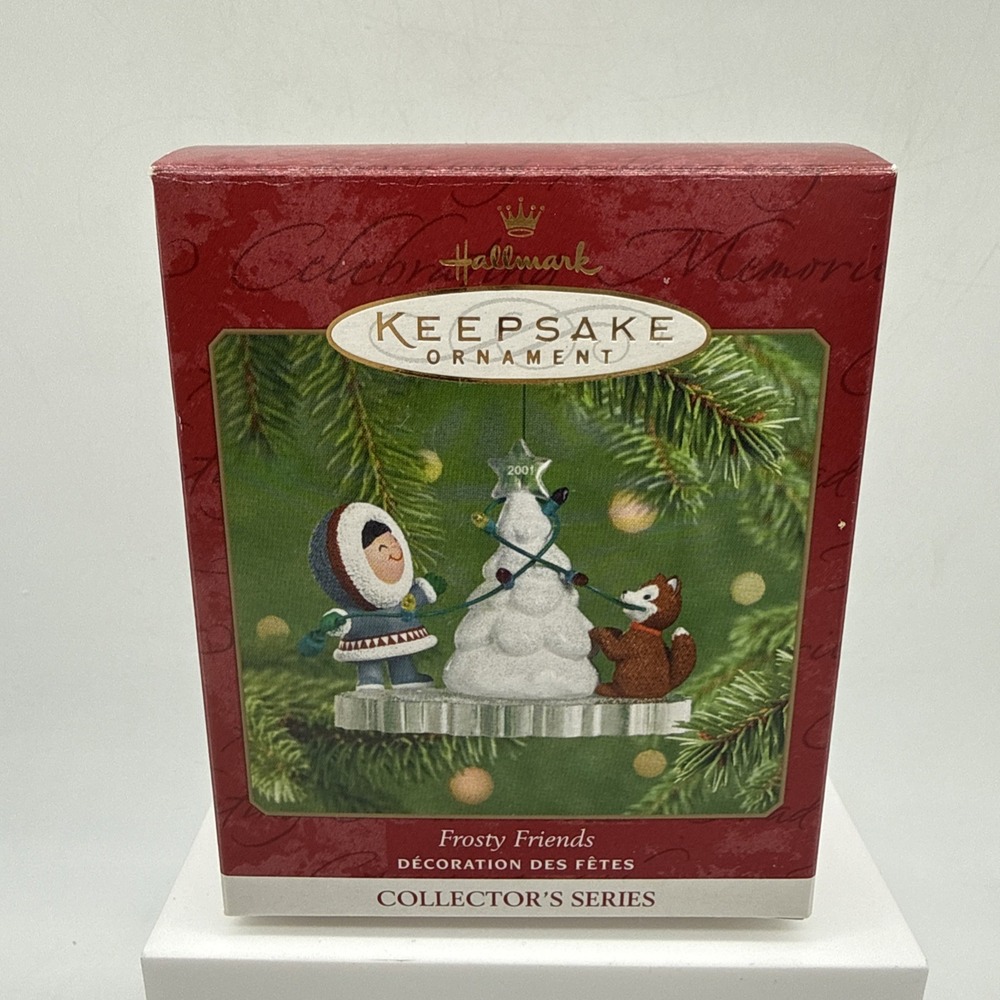 2001 Hallmark Keepsake Frosty Friends Ornament 22nd In Series